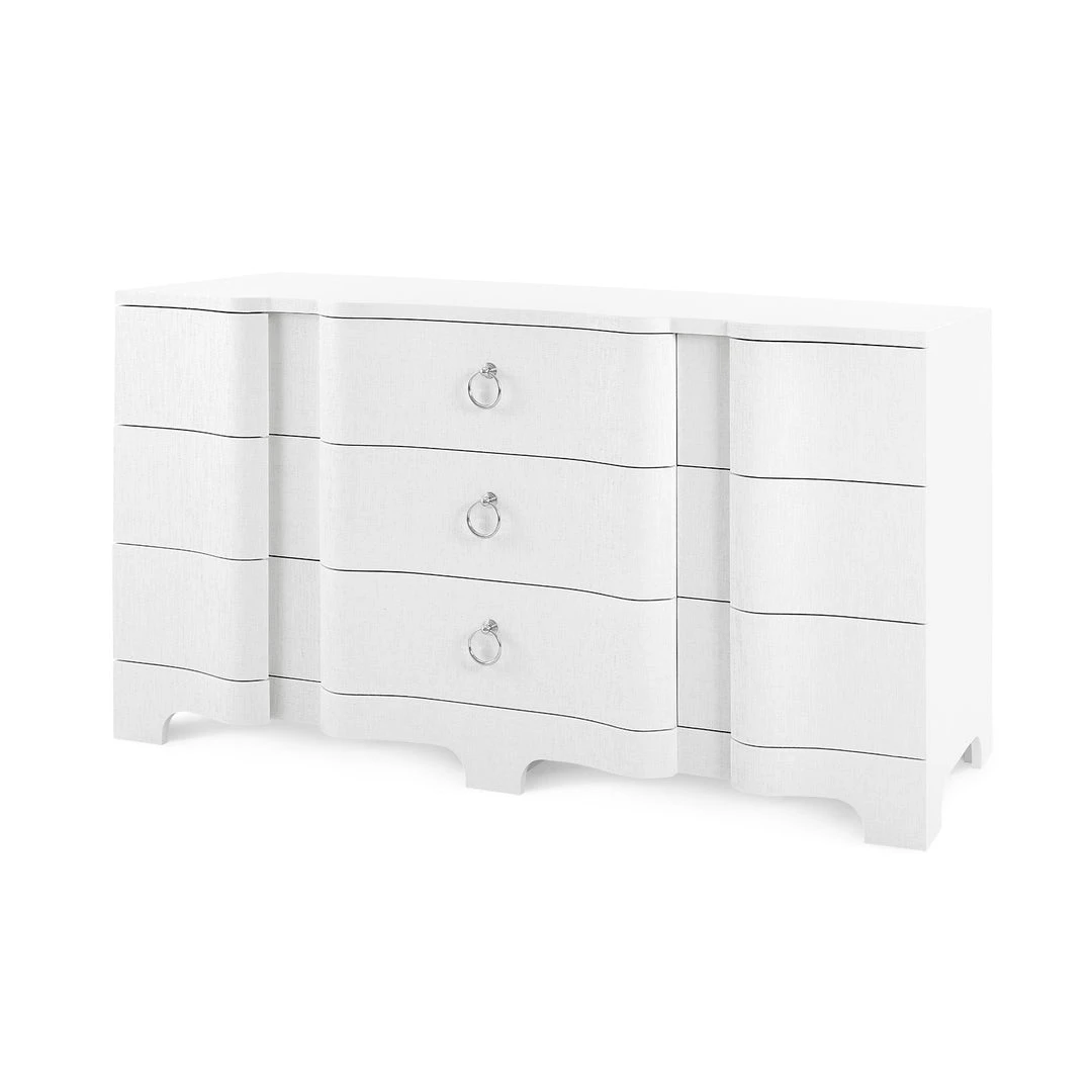 Bungalow 5 Bardot Extra Large 9 Drawer Dresser White 3 Bungalow 5 Bardot Extra Large 9 Drawer Dresser White