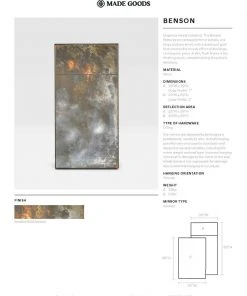 Made Goods Benson Mirror 30 X 58 9 Made Goods Benson Mirror 30 X 58