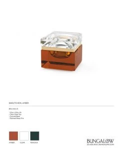 Bungalow 5 New Arrivals Barleto Box Amber