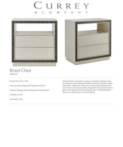 Currey And Company Bristol Chest Gray 9 Currey And Company Bristol Chest Gray