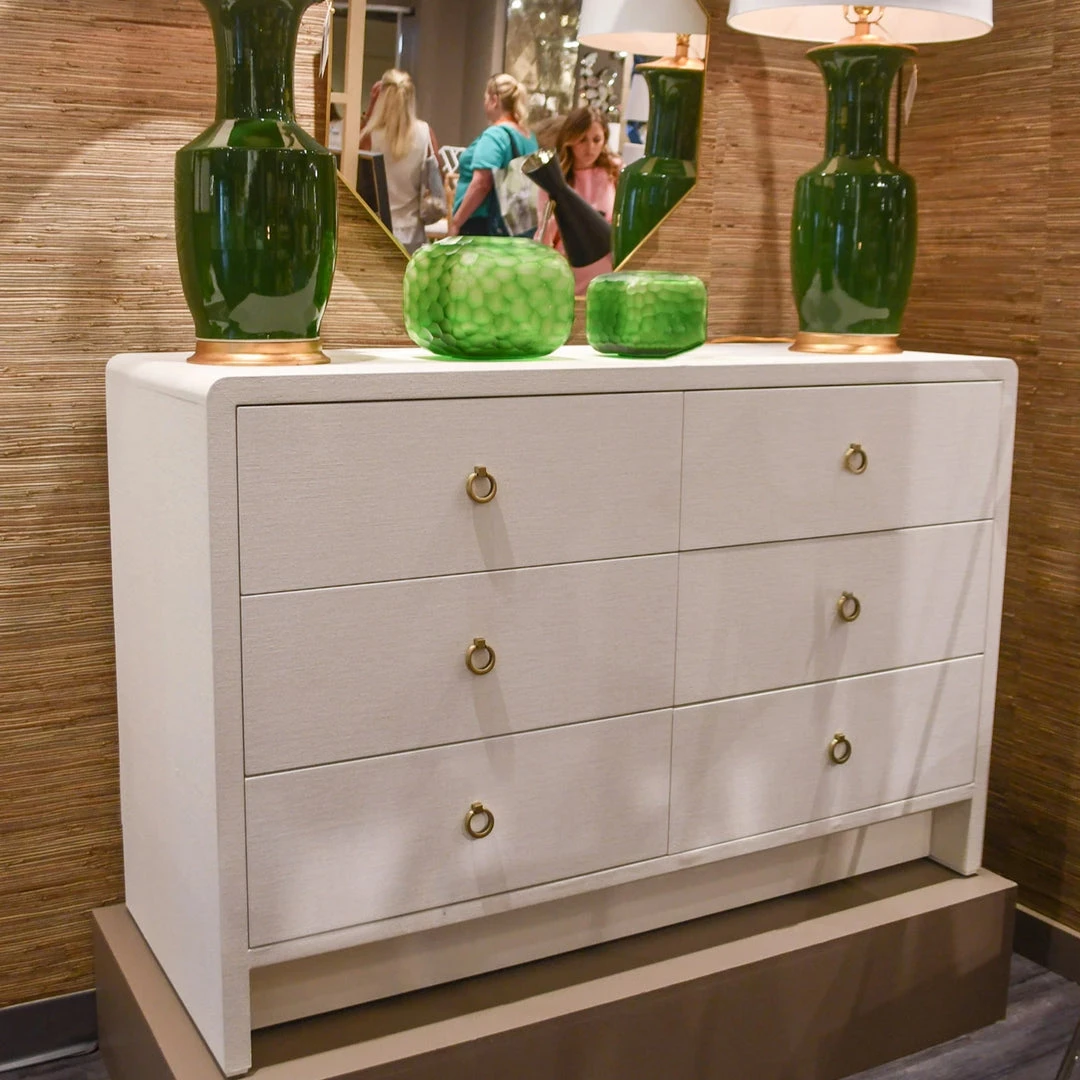 Bungalow 5 New Arrivals Bryant Extra Large 6 Drawer Chest White 5 Bungalow 5 New Arrivals Bryant Extra Large 6 Drawer Chest White