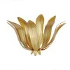 Worlds Away Cayman Sconce Gold