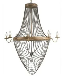 Currey And Company Lucien Chandelier Large