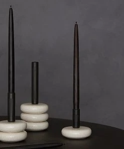 Arteriors Home Glaze Candlesticks Set Of Three