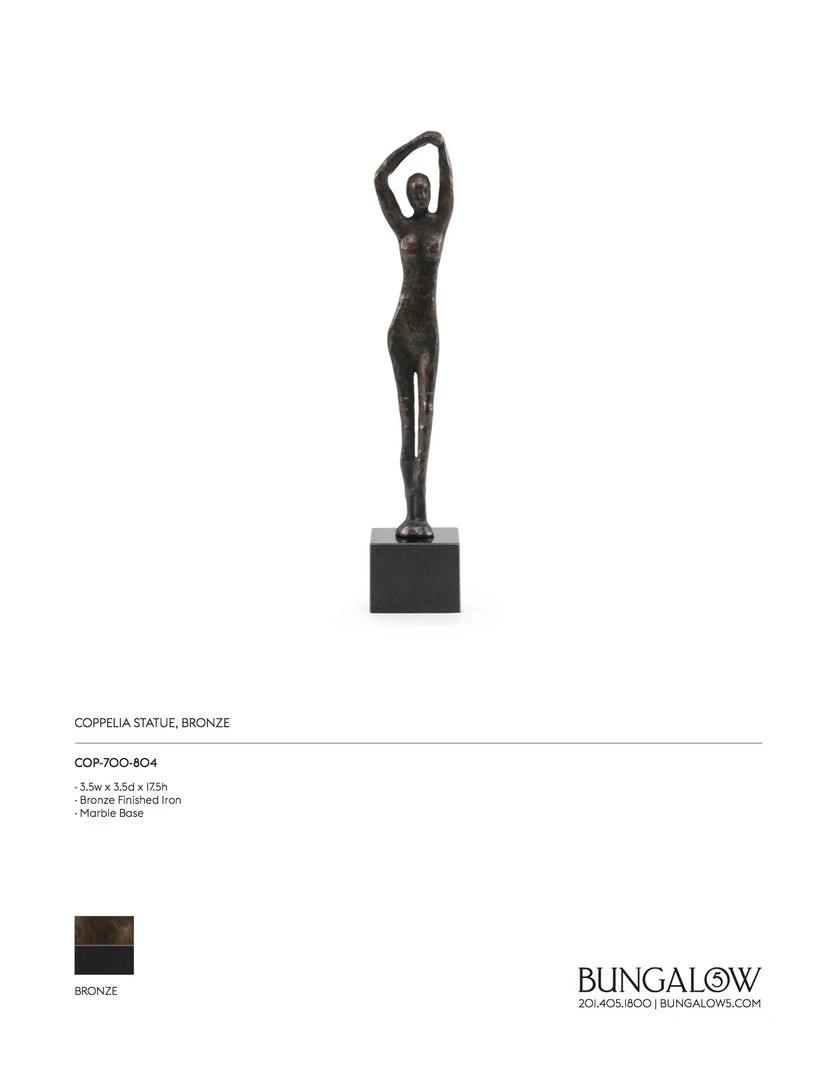 Bungalow 5 New Arrivals Coppelia Statue 10 Bungalow 5 New Arrivals Coppelia Statue