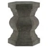 Currey And Company New Arrivals Pagoda Hexagonal Stool 1 Currey And Company New Arrivals Pagoda Hexagonal Stool