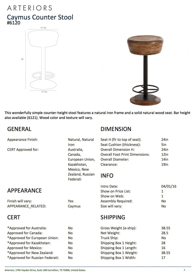 Arteriors Home Caymus Counter Or Bar Stool New Arrivals Arteriors Home Caymus Counter Or Bar Stool New Arrivals