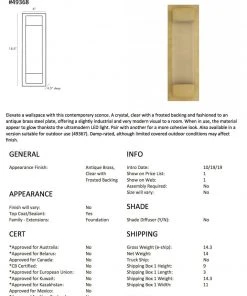 Arteriors Home Charlie Sconce New Arrivals