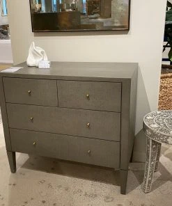 Made Goods Conrad 36" Dresser Seal Faux Raffia