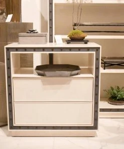 Currey And Company Bristol Chest Gray