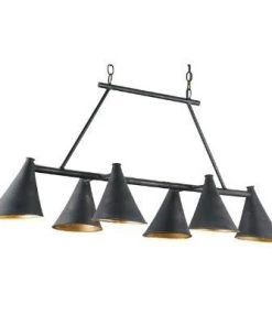 Currey And Company Culpepper Rectangular Chandelier
