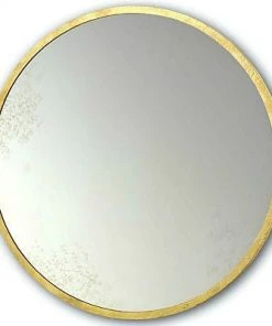 Currey And Company Aline Round Mirror