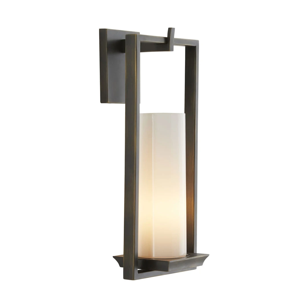 Arteriors Home Pillar Sconce Aged Bronze 10 Arteriors Home Pillar Sconce Aged Bronze