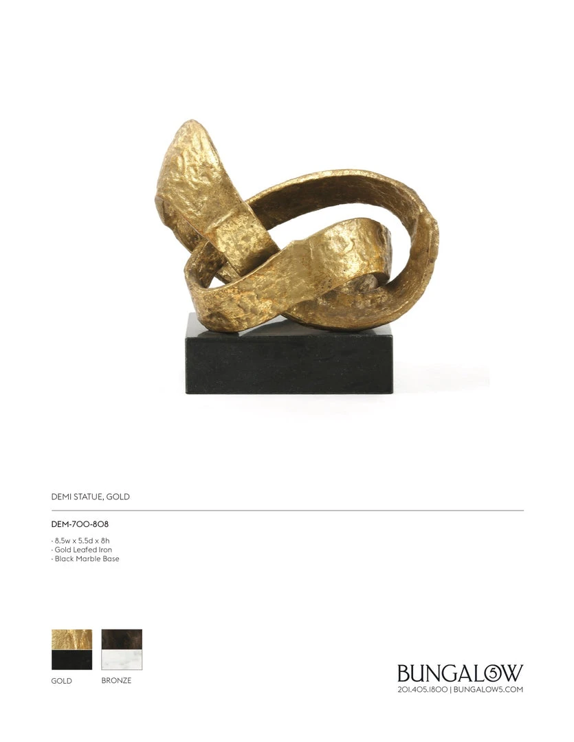Bungalow 5 Demi Statue Gold 8 Bungalow 5 Demi Statue Gold