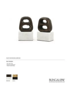 Bungalow 5 New Arrivals Delphi Bookends Bronze 17 Bungalow 5 New Arrivals Delphi Bookends Bronze