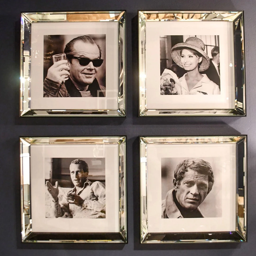 Worlds Away Jack Nicholson Mirrored Wall Art New Arrivals 4 Worlds Away Jack Nicholson Mirrored Wall Art New Arrivals