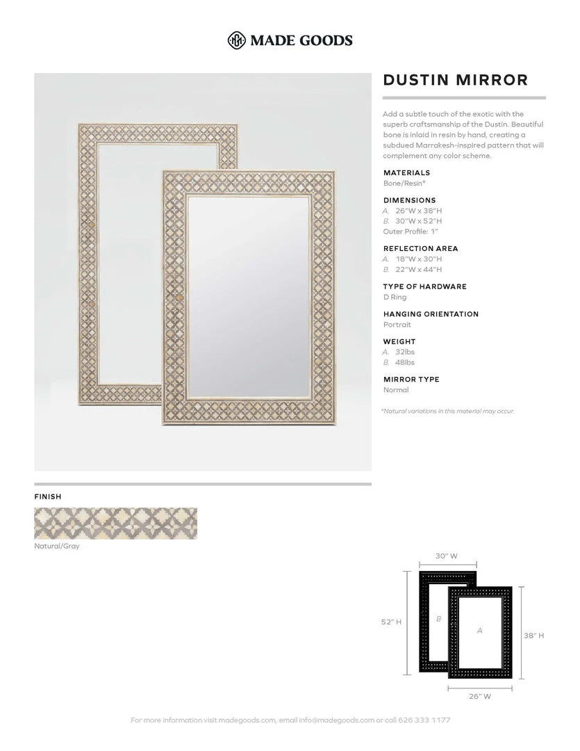 Made Goods Dustin Mirror Small New Arrivals 6 Made Goods Dustin Mirror Small New Arrivals