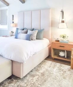 Made Goods New Arrivals Dante Double Nightstand Camel