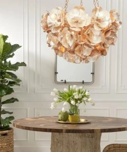 Made Goods Venus Chandelier Champagne