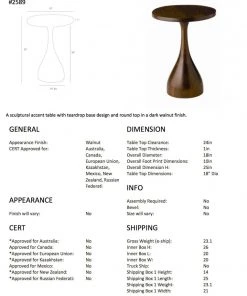 Arteriors Home Darby Accent Table 16 Arteriors Home Darby Accent Table