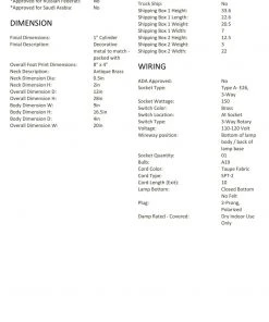 Arteriors Home Delta Lamp