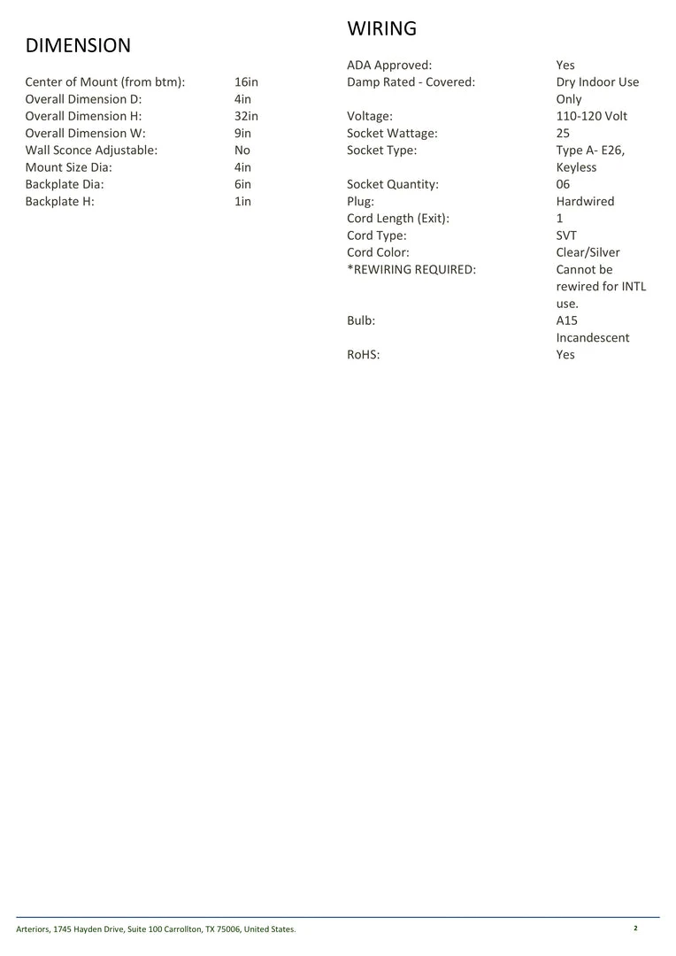 Arteriors Home New Arrivals Diesel Wall Sconce 8 Arteriors Home New Arrivals Diesel Wall Sconce