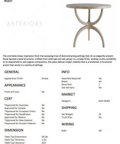 Arteriors Home Dorey End Table 13 Arteriors Home Dorey End Table