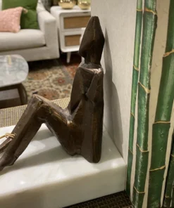 Bungalow 5 Duet Statue Bronze Pair