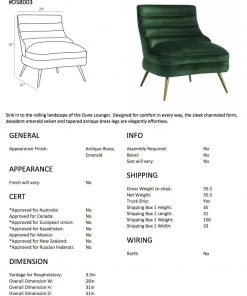 Arteriors Home Dune Chair Emerald Velvet 14 Arteriors Home Dune Chair Emerald Velvet