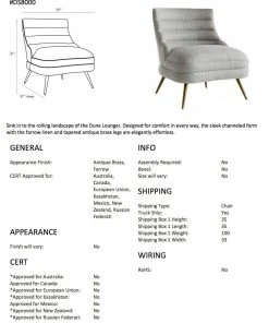 Arteriors Home Dune Chair Farrow Linen 17 Arteriors Home Dune Chair Farrow Linen