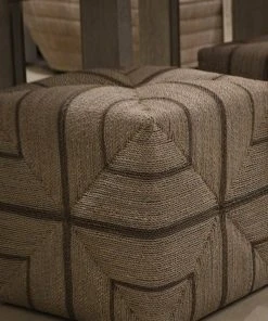 Palecek New Arrivals Fritz Rope Square Ottoman