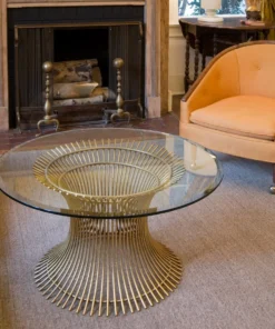 Worlds Away Powell Coffee Table Gold Leaf New Arrivals