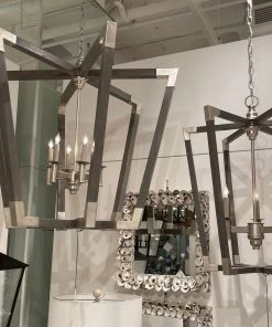 Currey And Company Bastian Large Lantern Gray New Arrivals