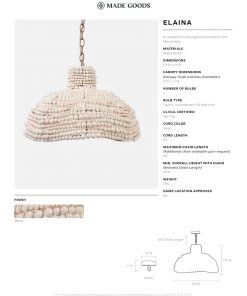 Made Goods New Arrivals Elaina Chandelier 14 Made Goods New Arrivals Elaina Chandelier