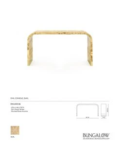 Bungalow 5 Emil Console Burl New Arrivals 19 Bungalow 5 Emil Console Burl New Arrivals