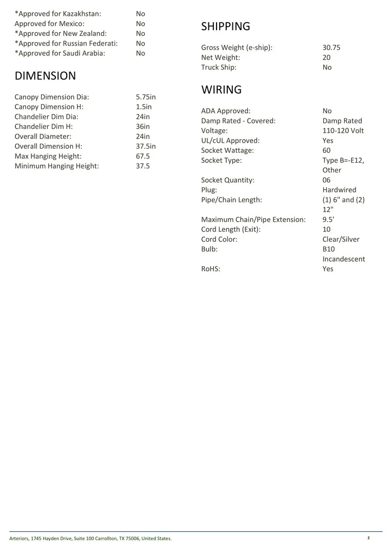 Arteriors Home New Arrivals Elijah Chandelier Silver 7 Arteriors Home New Arrivals Elijah Chandelier Silver