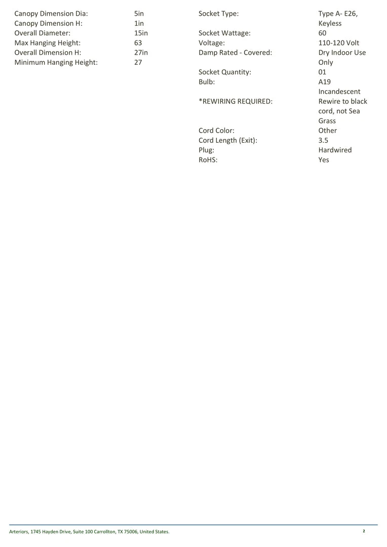 Arteriors Home New Arrivals Evers Pendant 8 Arteriors Home New Arrivals Evers Pendant