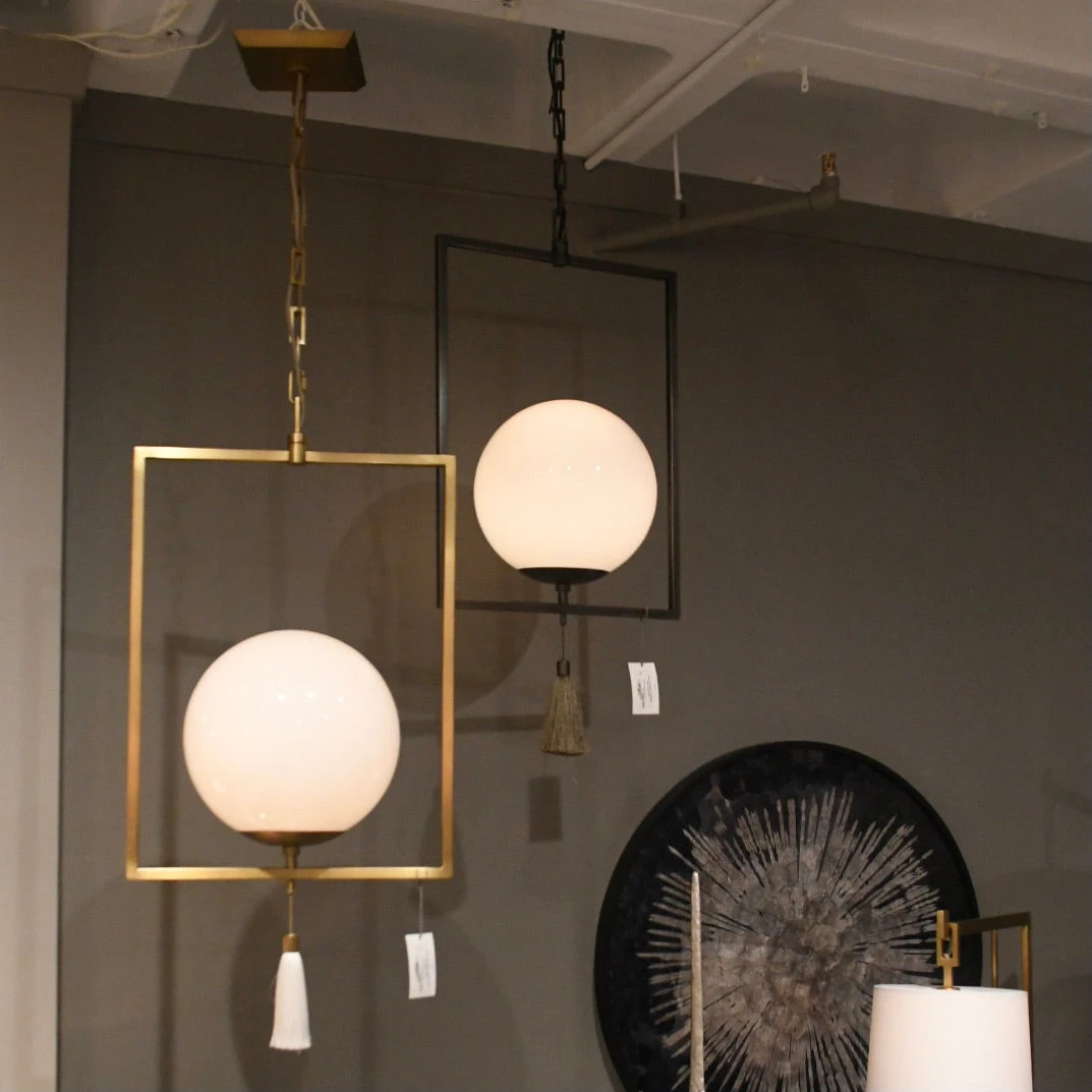 Arteriors Home New Arrivals Trapeze Pendant Antique Brass 4 Arteriors Home New Arrivals Trapeze Pendant Antique Brass