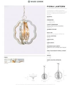 Made Goods New Arrivals Fiona Lantern 14 Made Goods New Arrivals Fiona Lantern