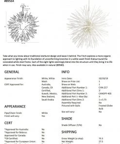 Arteriors Home Finch Chandelier White 17 Arteriors Home Finch Chandelier White