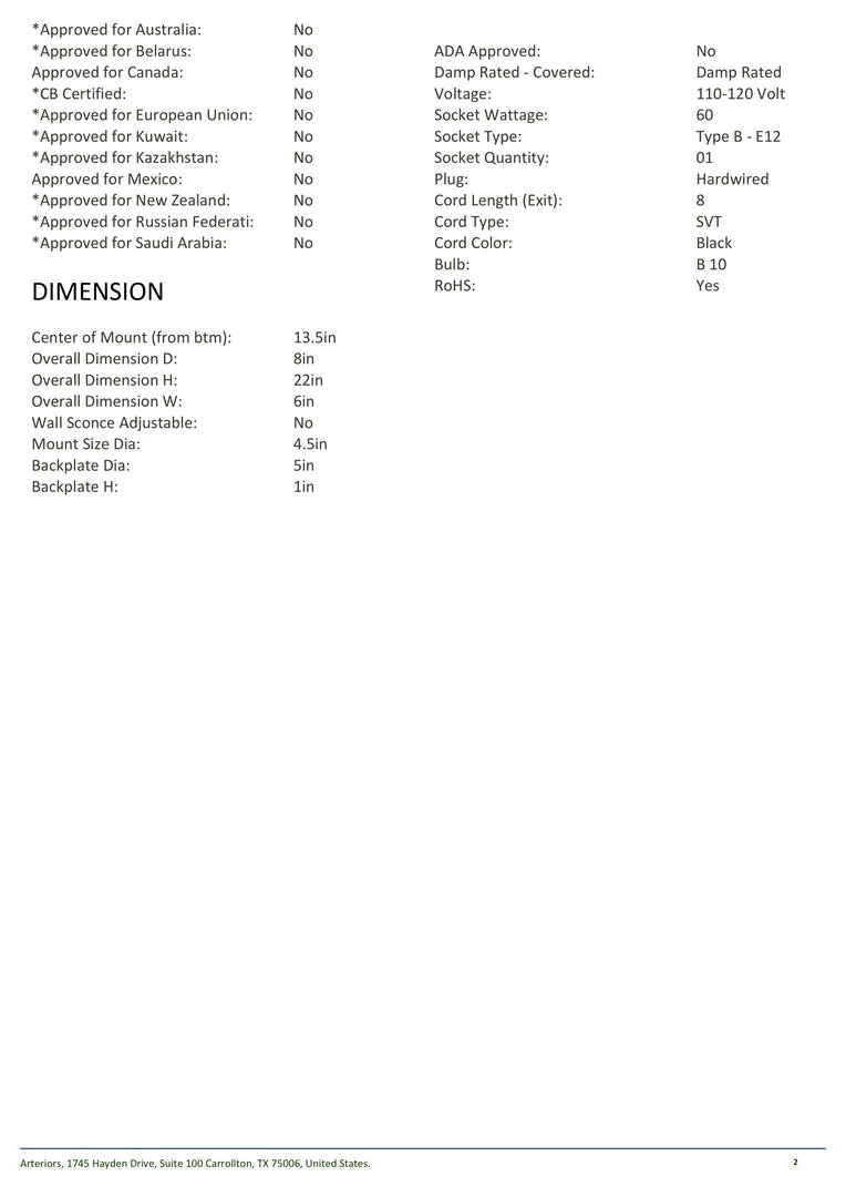 Arteriors Home Gemma Sconce Champagne New Arrivals 9 Arteriors Home Gemma Sconce Champagne New Arrivals