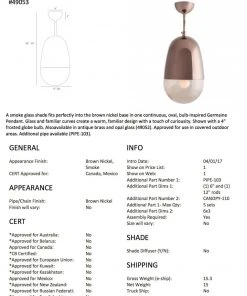 Arteriors Home Germaine Pendant Brown Nickel New Arrivals 12 Arteriors Home Germaine Pendant Brown Nickel New Arrivals