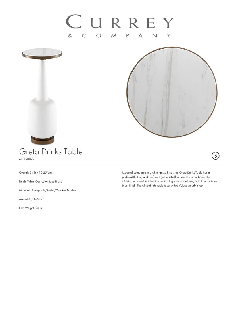 Currey And Company Greta Drinks Table New Arrivals Currey And Company Greta Drinks Table New Arrivals