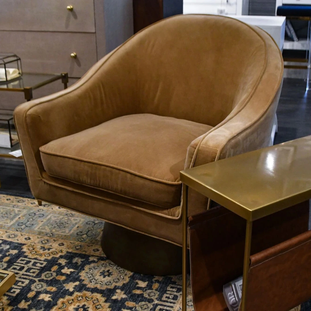 Worlds Away Dominic Chair Camel Velvet 10 Worlds Away Dominic Chair Camel Velvet