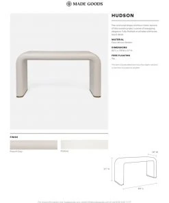 Made Goods Hudson Console Pristine Faux Woven Rattan New Arrivals 13 Made Goods Hudson Console Pristine Faux Woven Rattan New Arrivals