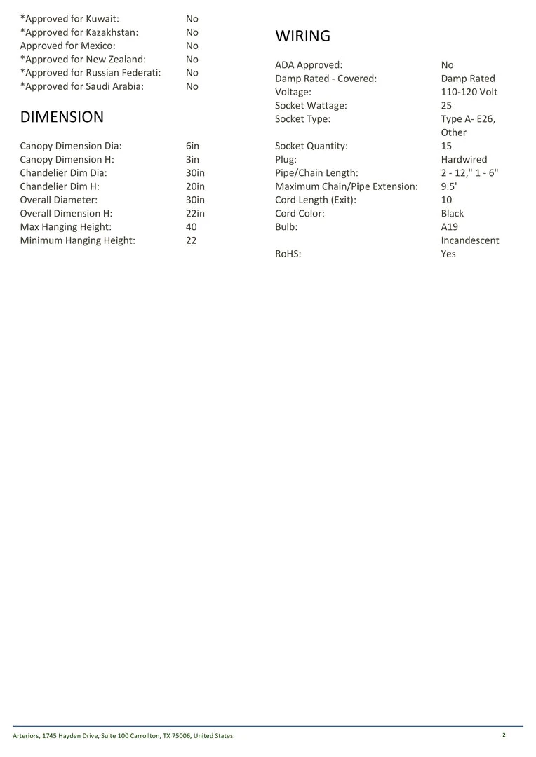 Arteriors Home New Arrivals Hammond Chandelier 7 Arteriors Home New Arrivals Hammond Chandelier