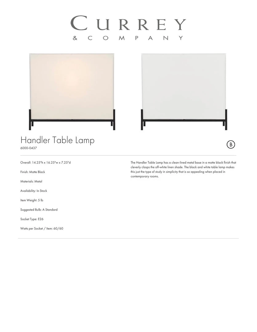 Currey And Company Handler Table Lamp 8 Currey And Company Handler Table Lamp