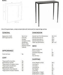 Arteriors Home New Arrivals Hogan Console