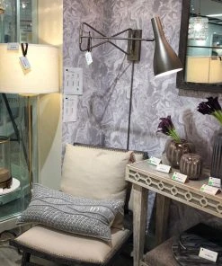 Jamie Young Lenz Swing Arm Sconce Silver New Arrivals