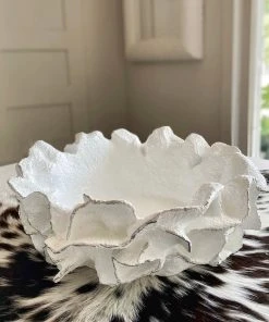 Made Goods Coco Bowl Silver Trim